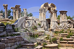 Ancient Gate Ruins Old Summer Palace Beijing