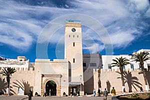 Ancient gateway of medina at Essaouria, Morocco
