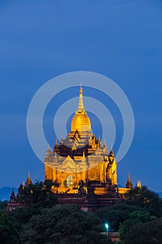 Ancient Gawdaw Palin Pagoda, Bagan(Pagan) photo