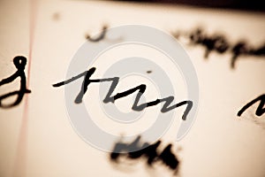 Ancient German Script