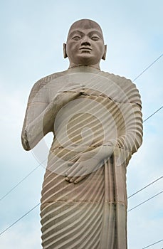 Giant Buddha Statue in Gaya, India