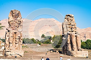 Ancient giant statues of Egypt