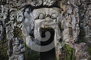 Goa Gajah Elephant Cave Temple in Ubud, Bali, Indonesia photo