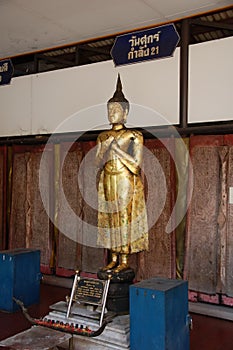 Ancient Golden Buddha