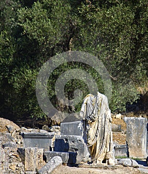 Ancient Gortyna at Crete island, Greece