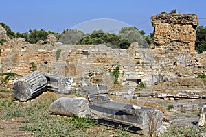 Ancient Gortyna, Crete island, Greece