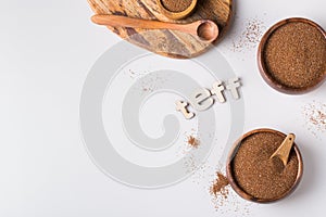 Ancient grain teff popular in Eritrean and Ethiopian cuisine