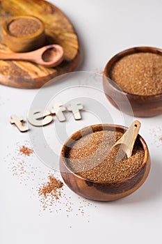 Ancient grain teff popular in Eritrean and Ethiopian cuisine