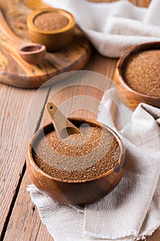 Ancient grain teff popular in Eritrean and Ethiopian cuisine