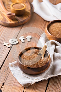 Ancient grain teff popular in Eritrean and Ethiopian cuisine