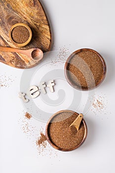 Ancient grain teff popular in Eritrean and Ethiopian cuisine