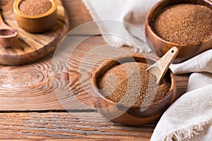 Ancient grain teff popular in Eritrean and Ethiopian cuisine