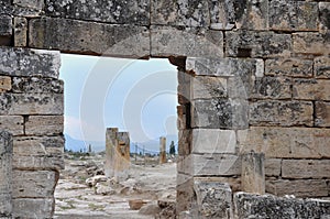 Ancient Greco-Roman and Byzantine city of Hierapolis