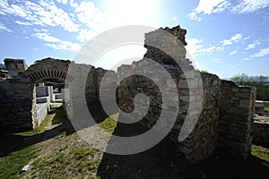 Ancient greece ruins near Kavala