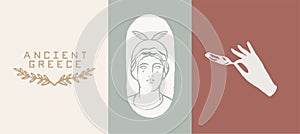 Ancient Greek Aesthetics. Olive, Hera, feather