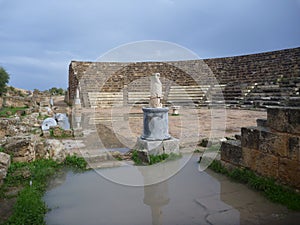 Ancient greek archeological site salamis