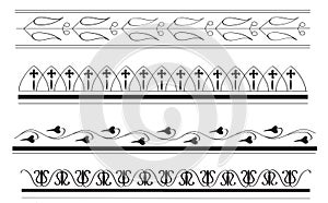 Ancient Greek border designs 2