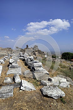 Ancient Greek City of Pergamon in Bergama, Turkey