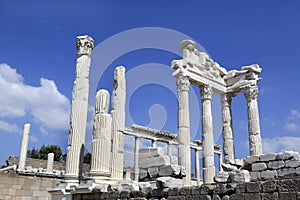 Ancient Greek City of Pergamon in Bergama, Turkey