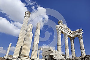 Ancient Greek City of Pergamon in Bergama, Turkey