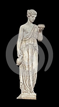 Ancient greek classical statue photo