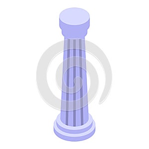 Ancient greek column standing tall representing history and culture