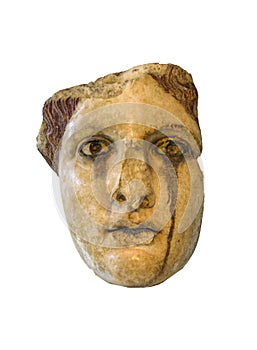 Ancient Greek Head Sculpture