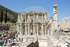 Ancient Greek library Ephesus