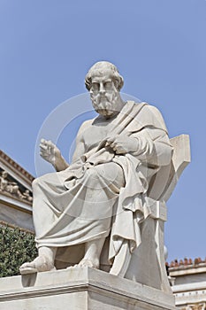 The ancient Greek philosopher Platon