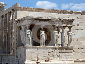 An ancient Greek portico