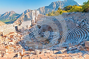The Ancient Greek Ruins of Termessos in Turkey