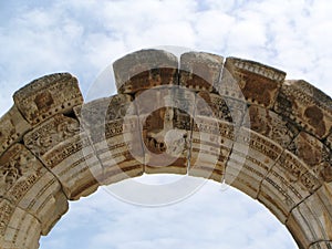 Ancient greek temple bow