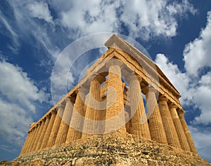 Ancient Greek temple of Concordia, Sicily