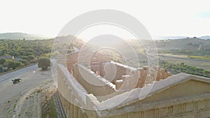Ancient Greek temple of Concordia V-VI century BC, Valley of the Temples, Agrigento, Sicily.