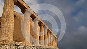 Ancient Greek temple of Concordia (V-VI century BC), Valley of the Temples, Agrigento, Sicily