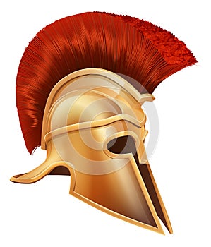 Ancient Greek Warrior Helmet