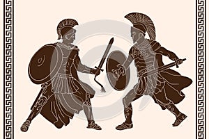 Ancient Greek Warrior.