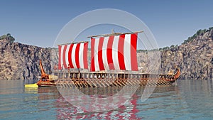 Ancient Greek Warship