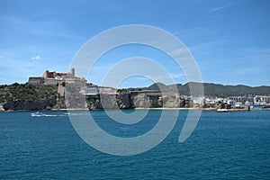 Fortress and city of Ibiza, Spain photo
