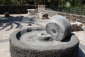 Ancient Grinding Stone Mediterranean