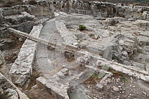 Ancient Gristmill at Nahal Taninim Brook Nature Reserve, Israel