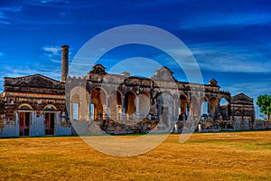 Ancient Hacienda and the Museum of Yaxcopoil. photo