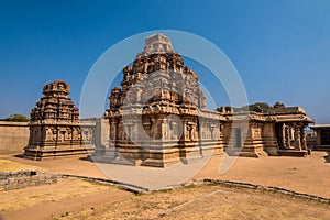 Ancient Hampi temple ruins