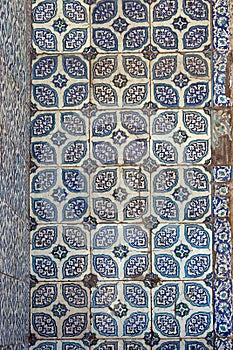 Ancient Handmade Turkish Tiles , Istanbul, TURKEY