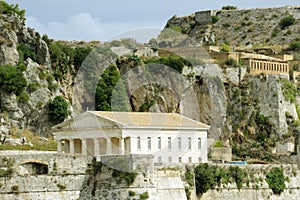 Ancient Hellenic temple in Kerkira