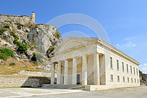 Ancient Hellenic temple in Kerkira