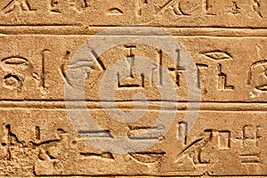 Ancient Hieroglyphic Script