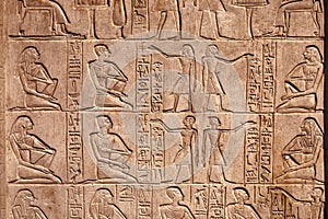 Ancient Hieroglyphic Script