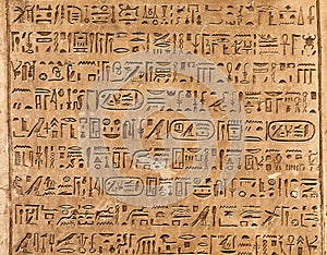 Ancient Hieroglyphic Script