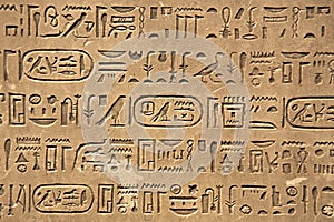 Ancient Hieroglyphic Script